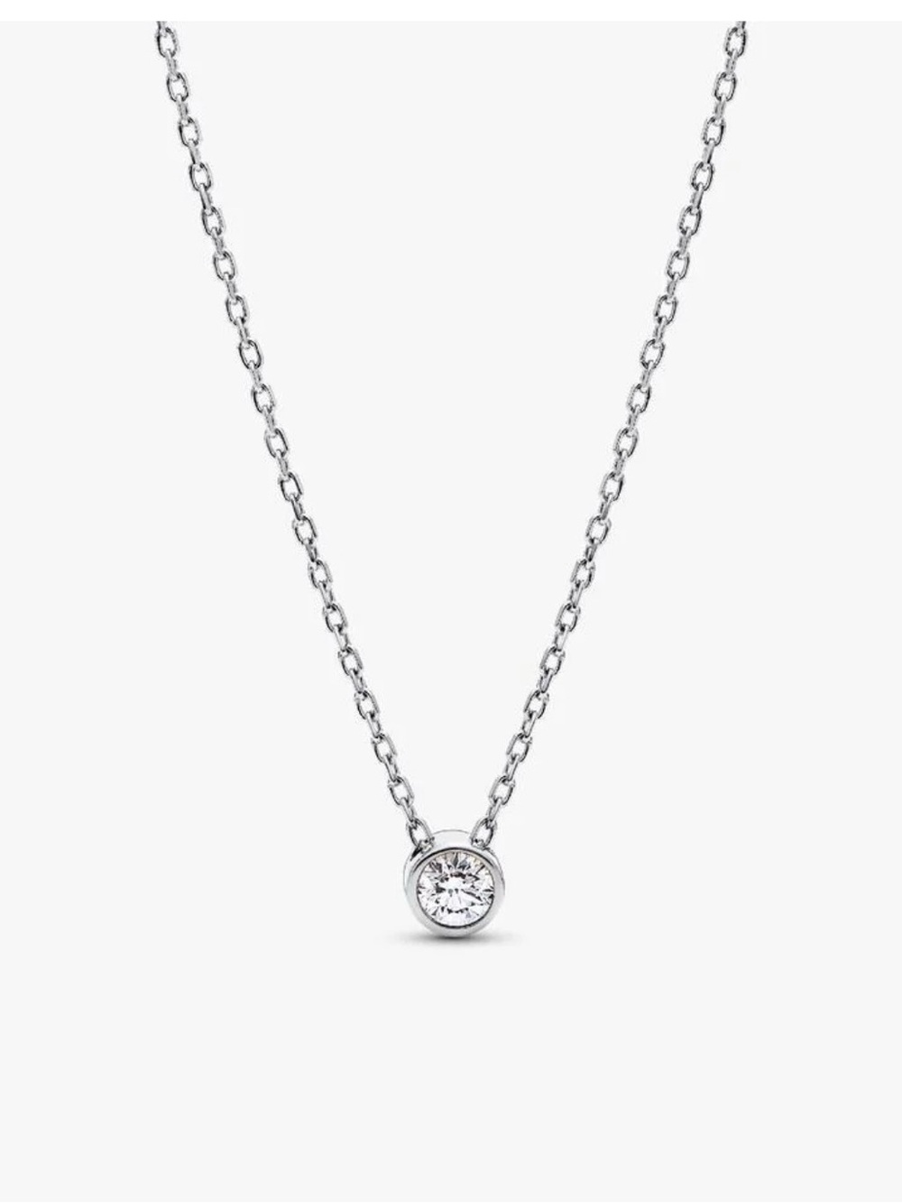 Pandora lab grown necklace